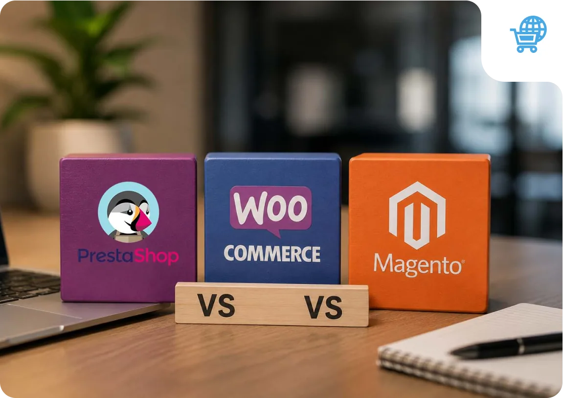 PrestaShop vs WooCommerce vs Magento 2026